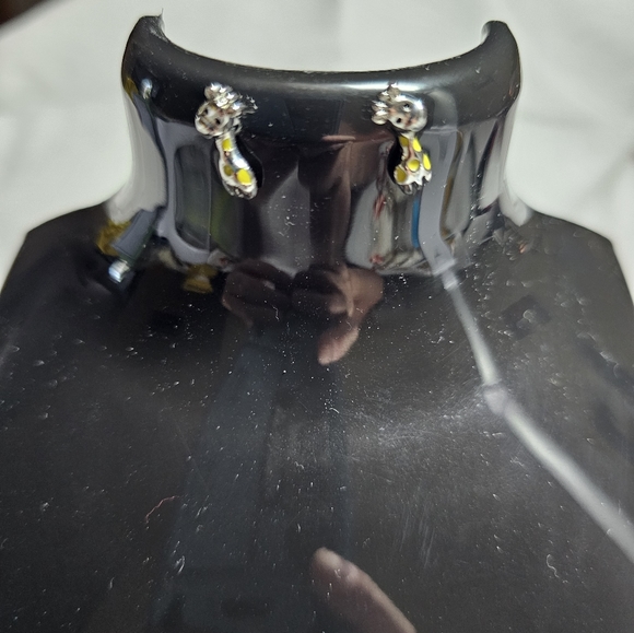 Giraffe Stud Earrings - Picture 2 of 2